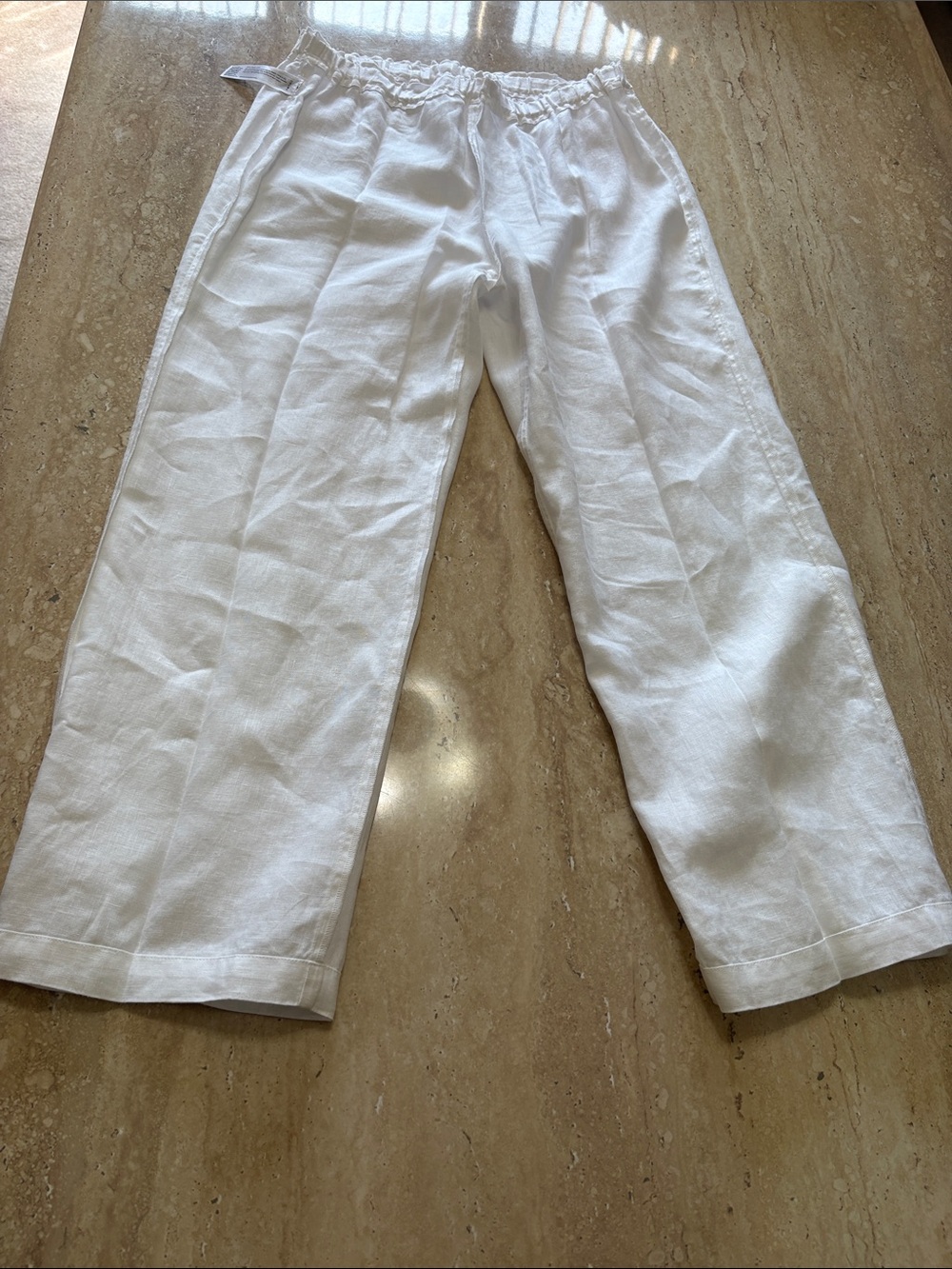 Beautiful organic linen 2 piece pants suit. - Picture 12 of 12